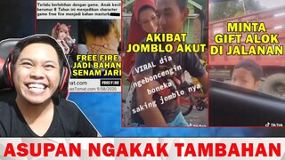 MINTA GIFT ALOK DI JALANAN, AKIBAT JOMBLO AKUT, FREE FIRE BAHAN SENAM JARI - ASUPAN NGAKAK TAMBAHAN