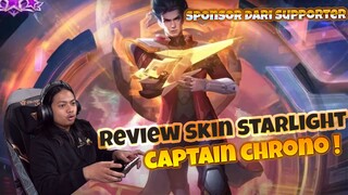 REVIEW SKIN STARLIGHT! CAPTAIN CHRONO ! AUTO MODE 1 VS ALL !  COMETOPAPA MLBB !