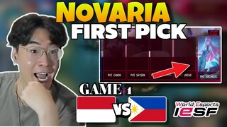 Novaria is new BEST mage? IESF PLAYOFF ID vs PH | Mobile Legends