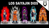 Explicacion: Los 7 Tipos de ssj dios que Existen - Dragon Ball Super