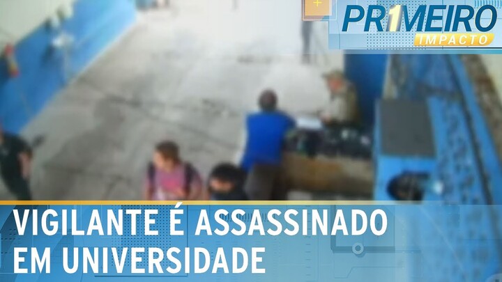 Vigilante de universidade no Pará é morto a tiros durante o trabalho | Primeiro Impacto (03/12/24)