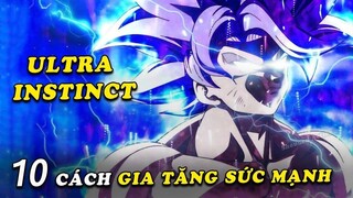 Top 10 cách gia tăng sức mạnh cho người Trái Đất trong Dragon Ball  #My idol