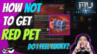 RED PETS How Not To Get - MU Archangel