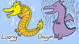 Chinese Dragon VS. Western Dragon