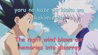 Hunter x Hunter (2011) Ending 3 Full lyrics + English