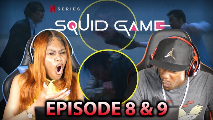 Squid Game Ep 8 & 9 REACTION