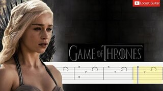 Game of Thrones  - Theme Guitar Tutorial