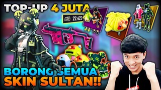 NEKAT TOP UP SENILAI RP 4.000.000 ?! BORONG SEMUA SKIN SULTAN , ASLI HOKI BANGET !! - PUBG MOBILE