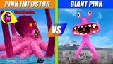 VENT MONSTER Impostor  vs Giant Pink (Rainbow Friends) | SPORE