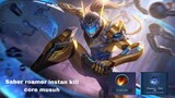 Roamer instan kill early game-mid game | mobile legend
