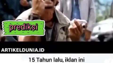 prediksi kejadian kedepan yang akan datang