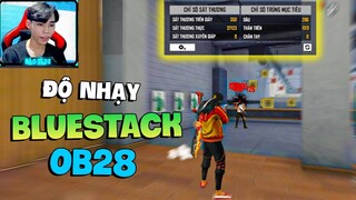 [ Free Fire ] Setting độ nhạy OB28 Bluestack ra đạn là dính đầu auto headshot !