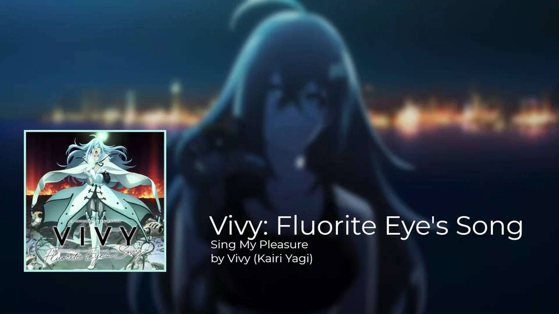 Vivy Fluorite Eyes Song  Songs from Vivy Fluorite Eyes Song are  now available for streaming on both Spotify and Apple Music Check them out  at the playlists below Spotify  httpsopenspotifycomplaylist6oNwTOtvndlSK8baxKDNDusi 