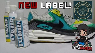 SECRET HIDEOUT SHOE CLEANER |UKAY SHOES | NIKE AIR MAX AQUA BLUE