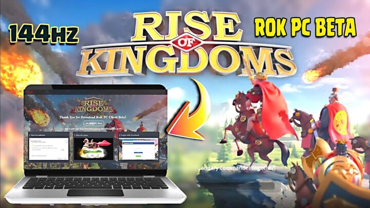 Rise of kingdoms - Official PC Beta test 144HZ Max graphics NVIDIA 1060 GTX