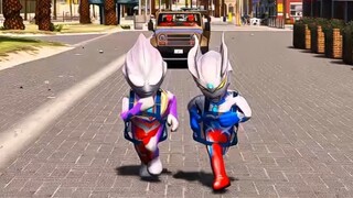 Ultraman Zero vượt qua các cấp độ cao khó khăn và giải cứu Zero Tiga bé nhỏ!