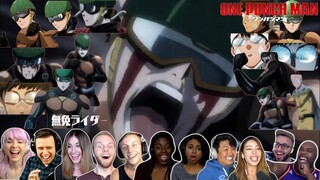 One Punch Man - Mumen Rider's Epic Moments Reaction Mashup | Great Anime Reactors!! |【ワンパンマン】【海外の反応】