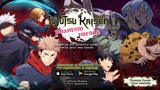 Jujutsu Kaisen: Phantom Parade, NOVEMBER 7!🤩