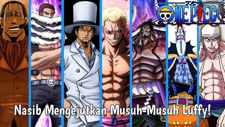 7 Nasib Mengejutkan Musuh Kuat yang Dikalahkan Luffy!