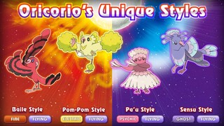 [Pokeverse]: Bộ tứ Oricorio vùng Alola