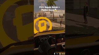 POV Supir Bus Belok + Parkir Guys🤯#games #bus #tiktok #shorts #meme #video #gameplay #gaming #game