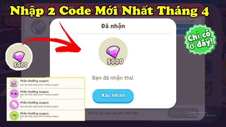 Play Together | Nhập 2 Mã Code Coupon Mới Nhất Ngày 3 Tháng 4 Quà Sau Cập Nhật Nhận Quà Miễn Phí