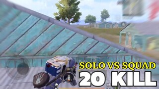 20 KILL🔥 SOLO VS SQUAD BANG JECK NGAMOK DI ERANGEL😱| BANG JECK PUBGM Gameplay