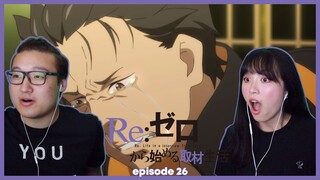THEY FORGOT AGAIN, WHAT!!! | Re:Zero Reaction Episode 26 / 2x1