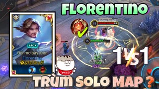 Màn Trình Diễn Kỹ Năng Múa Florentino Trong Map SOLO 1-1 Với Florentino TRƯỚC Và SAU Khi Bị Giảm SM