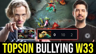 History repeats itself? - TOPSON Bullying W33HA in Mid Lane