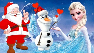 The Frozen Kingdom Dance Show and Santa Claus