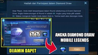 CARA DAPATKAN DIAMOND DI EVENT DIAMOND DRAW MOBILE LEGENDS!!! PASANG ANGKA INI DIJAMIN DAPET