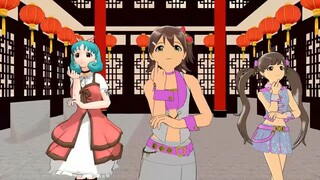 【mmdミリマス】春日未来＆徳川まつり＆箱崎星梨花で極楽浄土