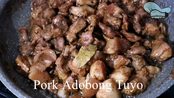 Pork Adobo na Tuyo | Adobong Tuyo | Taste Buds PH