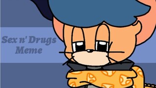 Tom and Jerry Sex n' Drugs แอนิเมชัน Meme