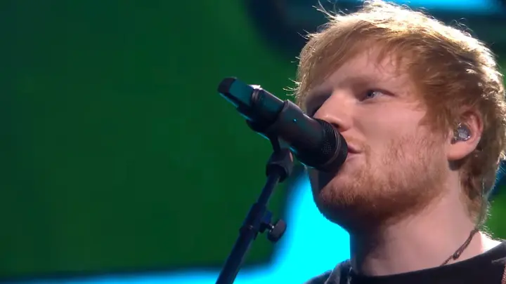 The exciting "Shape of You" live by EdSheeran