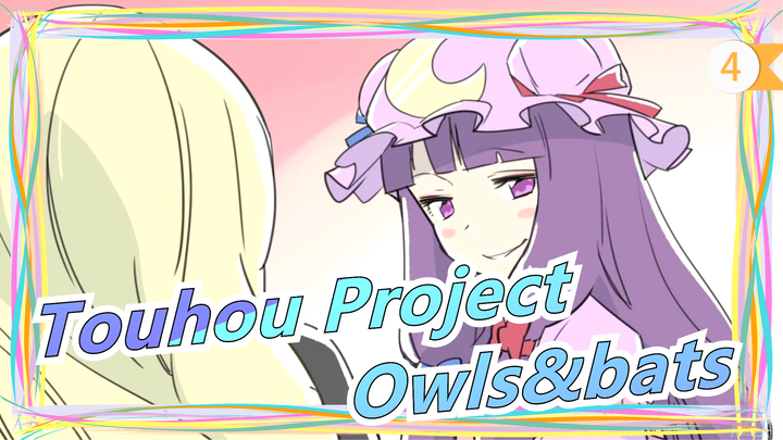Touhou Project|[Hand Drawn MAD]Owls and bats are worried_4