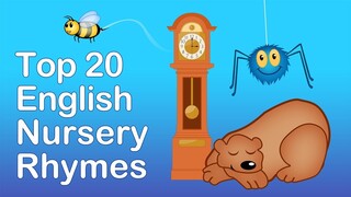 TOP 20 ENGLISH NURSERY RHYMES Compilation Nursery Rhymes