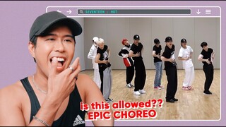 Performer Reacts to Seventeen 'HOT' Dance Practice + Mingyu Face Cam Jeff Avenue