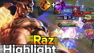 Highlight Raz อัลติ + Flicker เข้าเบ้าหน้า