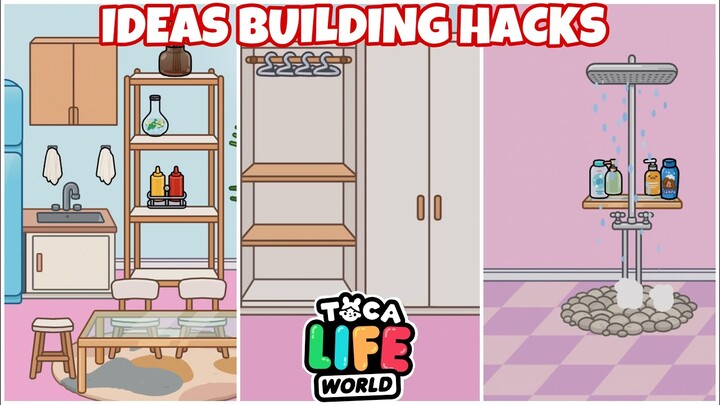 MORE NEW BUILDING HACKS || TOCA LIFE WORLD