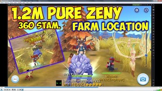 Harpy Farming 1.2m Pure Zeny per 360 stamina | Ragnarok Mobile Eternal Love