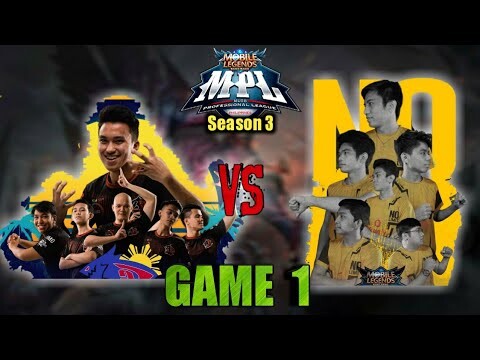 Game1 No Limit vs SGD Omega | Lower bracket MPL PH S3 Playoffs