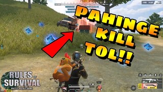 AGGRESSIVE MODE DAHIL NA BAN!!! (Rules of Survival: Battle Royale)