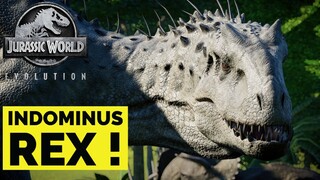 INDOMINUS REX Ruins Everything 🦖 Jurassic World Evolution 🦖 Cinematic [4K]