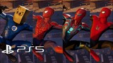 Peter Crafts the Advanced Suit Cutscene (With All 45 Suits) - Marvel's Spider-Man Remastered (PS5)