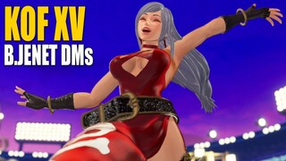 KOF XV: B.Jenet Desperation Moves & Supers