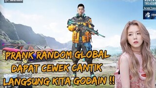 AKHIRNYA PRANK RANDOM LAGI LANGSUNG DAPAT CEWEK CANTIK , AUTO GAGAL FOKUS NIH !! - PUBG MOBILE