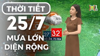 Dự báo thời tiết Hà Nội hôm nay ngày mai 25/7 | Thời tiết Hà Nội mới nhất | Thời tiết 3 ngày tới