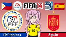 Miyako FIFA 14 | Philippines VS Spain